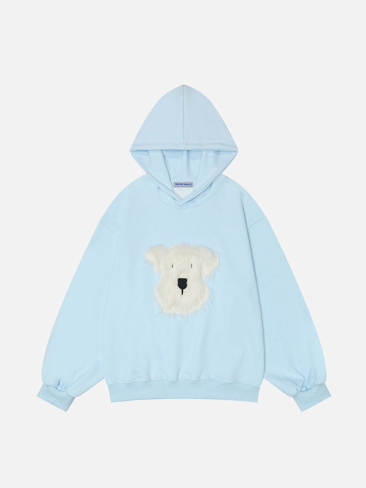 Cute Plush Dog Hoodie for Women & Men | Aelfric Eden