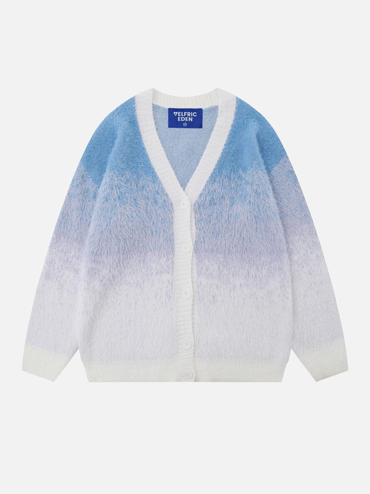 Gradient V-Neck Cardigan for Men | Soft & Stylish | Aelfric Eden