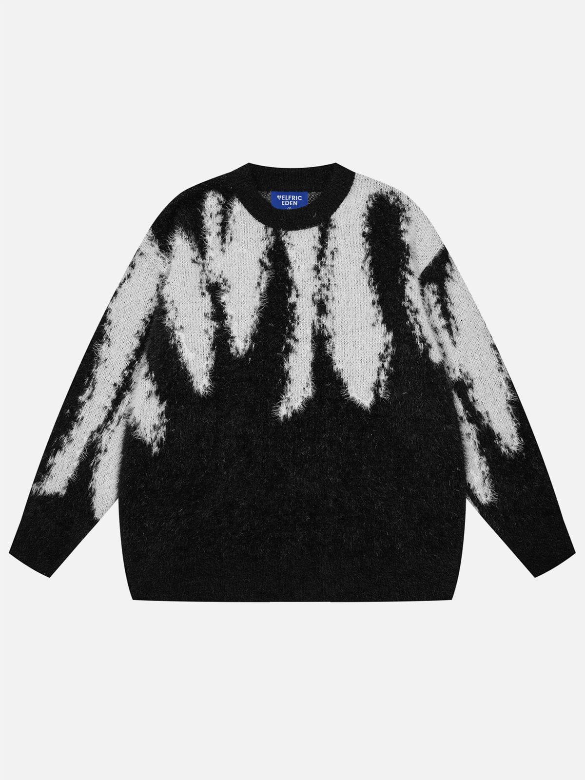 Color Block Patchwork Sweater for Men & Women | Aelfric Eden