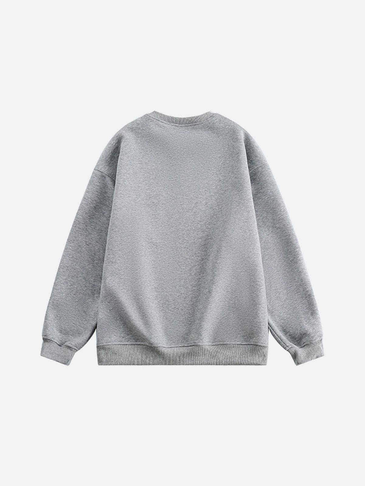 Leopard Print Pocket Sweatshirt | Aelfric Eden